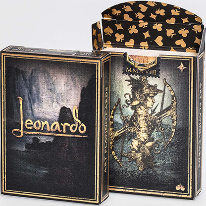 Leonardo MMXVIII Gold Edition by Art Playing Cards-Playing Cards-Wondercraft
