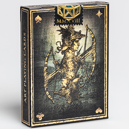 Leonardo MMXVIII Gold Edition by Art Playing Cards-Playing Cards-Wondercraft