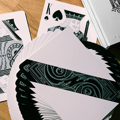 Less Playing Cards (Silver) by Lotrek-Playing Cards-Wondercraft