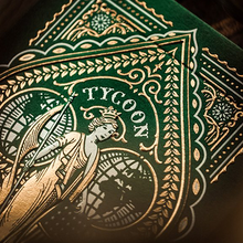 Limited Edition Green Tycoon Playing Cards by theory11-Playing Cards-Wondercraft
