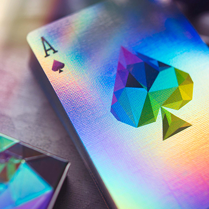 Limited Edition Memento Mori Holographic Playing Cards-Playing Cards-Wondercraft