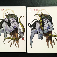 Limited Edition Theos Playing Cards (Green)-Playing Cards-Wondercraft