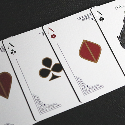 Limited Edition Theos Playing Cards (Purple)-Playing Cards-Wondercraft