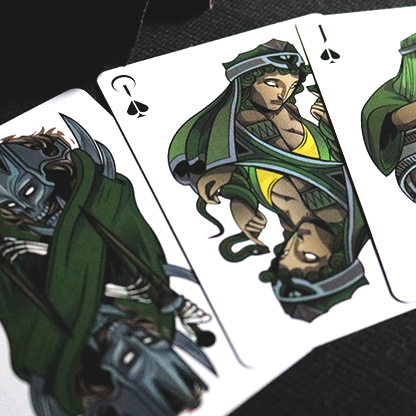 Limited Edition Theos Playing Cards (Purple)-Playing Cards-Wondercraft