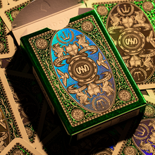 London Diffractor Emerald Playing Cards-Playing Cards-Wondercraft