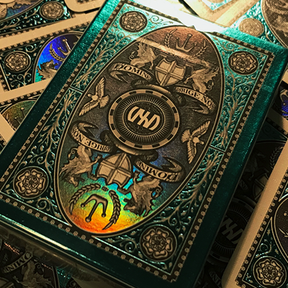 London Diffractor Ice Blue Playing Cards-Playing Cards-Wondercraft