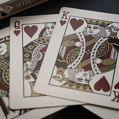 Lounge Edition in Jetway (Silver) with Limited Back by Jetsetter Playing Cards-Playing Cards-Wondercraft