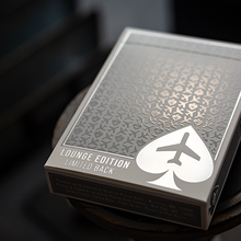 Lounge Edition in Jetway (Silver) with Limited Back by Jetsetter Playing Cards-Playing Cards-Wondercraft