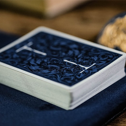 Luxury Sword T (Blue) Playing Cards by TCC-Playing Cards-Wondercraft