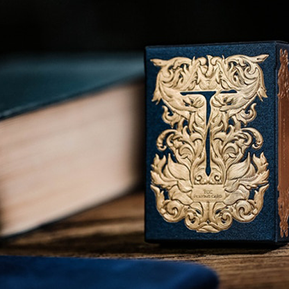 Luxury Sword T (Blue) Playing Cards by TCC-Playing Cards-Wondercraft