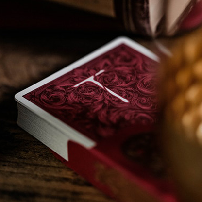 Luxury Sword T (red) Playing Cards by TCC-Playing Cards-Wondercraft