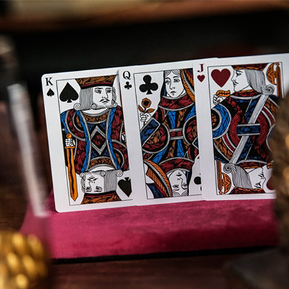 Luxury Sword T (red) Playing Cards by TCC-Playing Cards-Wondercraft
