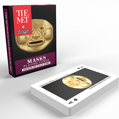 Masks Playing Cards-The Met x Lingo-Playing Cards-Wondercraft