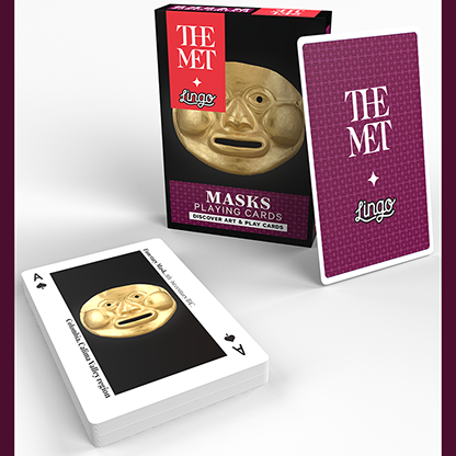 Masks Playing Cards-The Met x Lingo-Playing Cards-Wondercraft