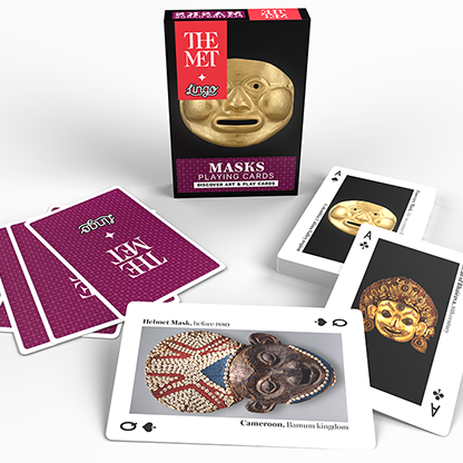 Masks Playing Cards-The Met x Lingo-Playing Cards-Wondercraft