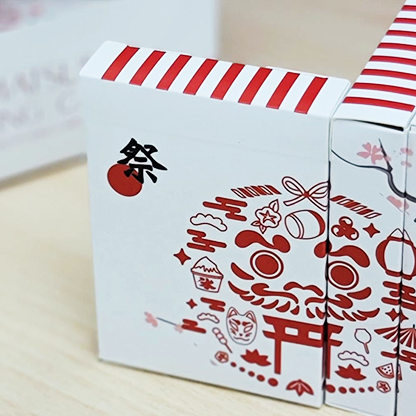 Matsuri (Gilded) Playing Cards-Playing Cards-Wondercraft