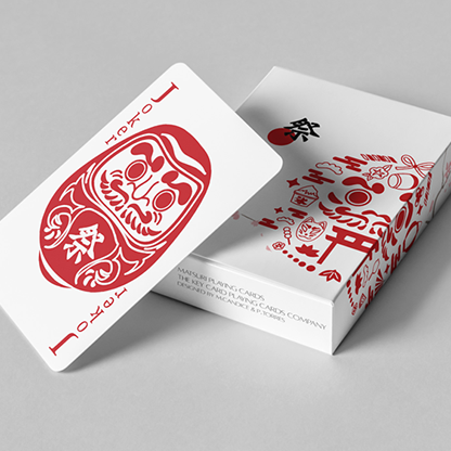 Matsuri (Gilded) Playing Cards-Playing Cards-Wondercraft