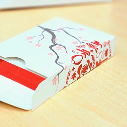 Matsuri (Gilded) Playing Cards-Playing Cards-Wondercraft