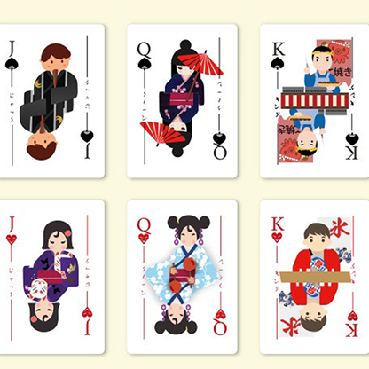 Matsuri Playing Cards-Playing Cards-Wondercraft