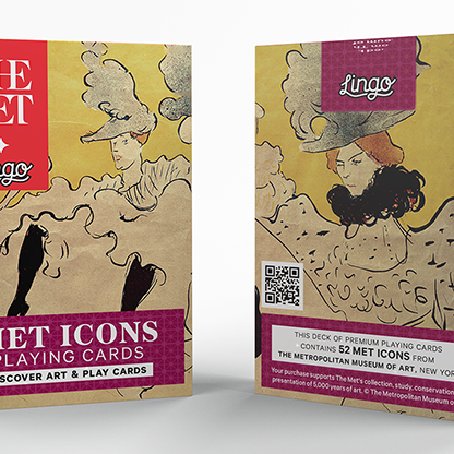 Met Icons Playing Cards-The Met x Lingo-Playing Cards-Wondercraft