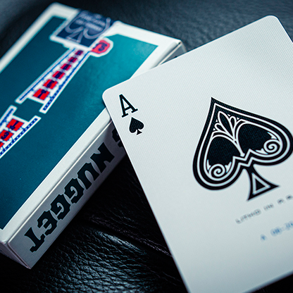 Modern Feel Jerry's Nuggets (Aqua)-Playing Cards-Wondercraft