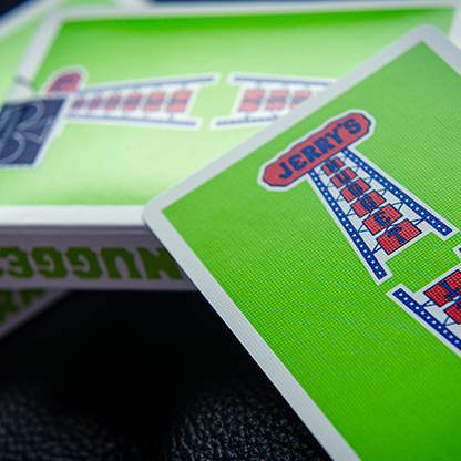 Modern Feel Jerry's Nuggets (Green)-Playing Cards-Wondercraft