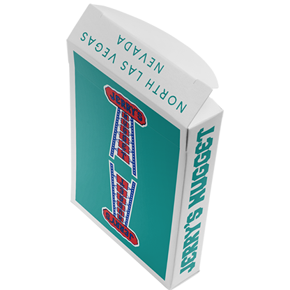 Modern Feel Jerry's Nuggets (Teal)-Playing Cards-Wondercraft