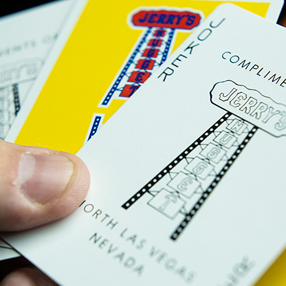 Modern Feel Jerry's Nuggets (Yellow)-Playing Cards-Wondercraft