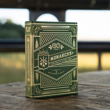 Monarch Playing Cards (Green) by theory11-Playing Cards-Wondercraft
