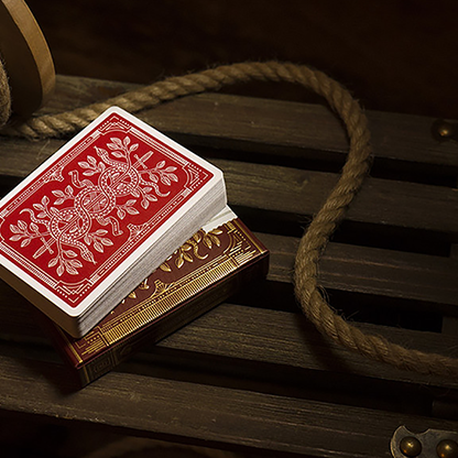 Monarch Playing Cards (Red) by theory11-Playing Cards-Wondercraft