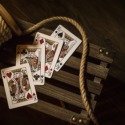 Monarch Playing Cards (Red) by theory11-Playing Cards-Wondercraft