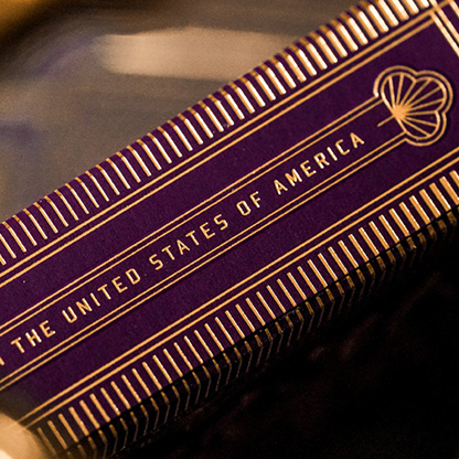 Monarch Royal Edition (Purple) Playing Cards by theory11-Playing Cards-Wondercraft