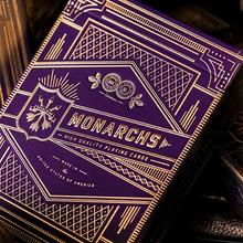 Monarch Royal Edition (Purple) Playing Cards by theory11-Playing Cards-Wondercraft