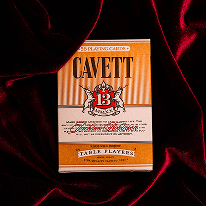 No.13 Table Players Vol. 4 (Cavett) Playing Cards by Kings Wild Project-Playing Cards-Wondercraft