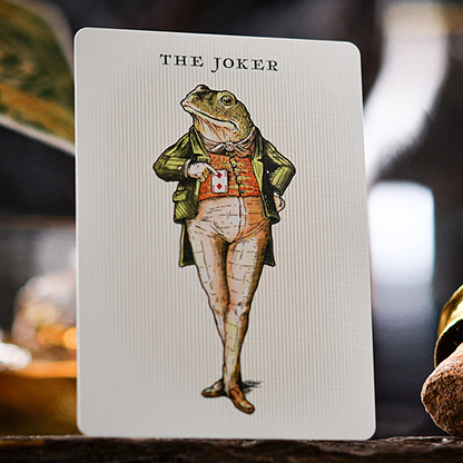 Notorious Gambling Frog (Green) Playing Cards by Stockholm17-Playing Cards-Wondercraft