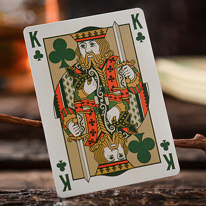 Notorious Gambling Frog (Green) Playing Cards by Stockholm17-Playing Cards-Wondercraft