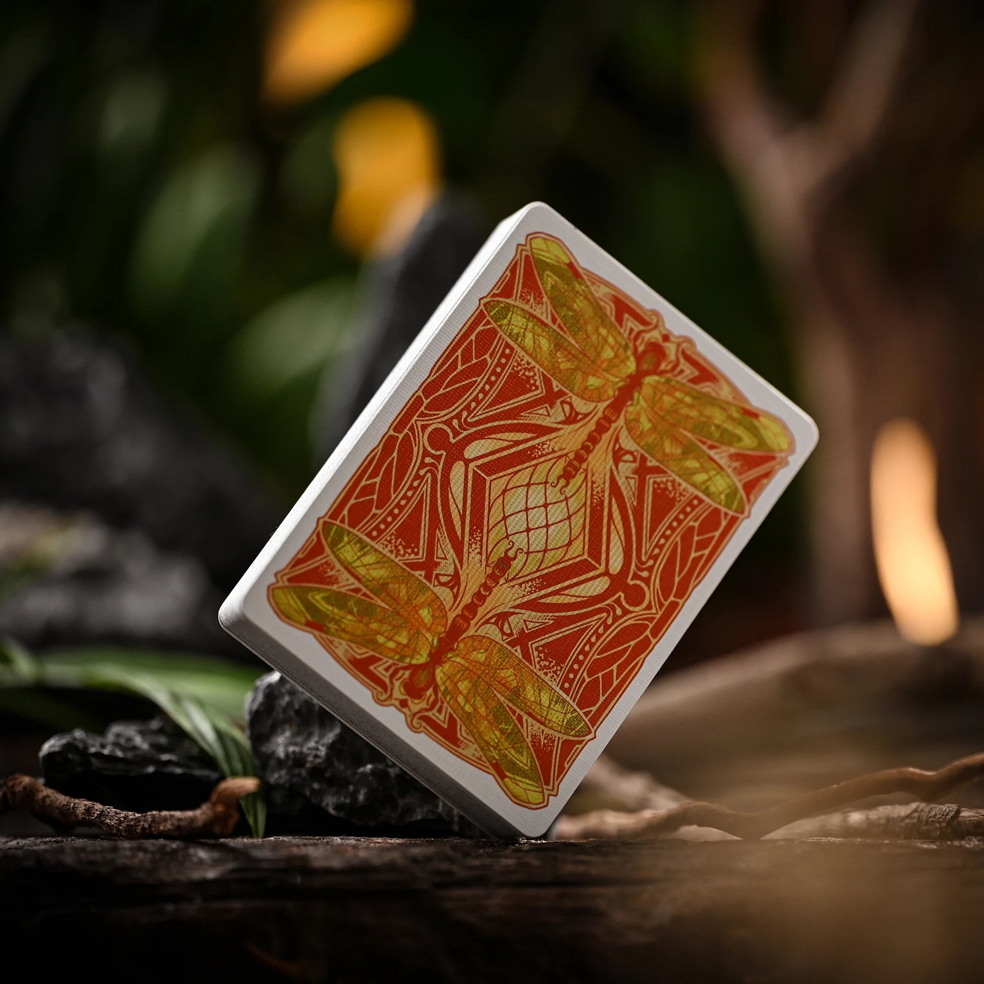Notorious Gambling Frog (Orange) Playing Cards by Stockholm17-Playing Cards-Wondercraft