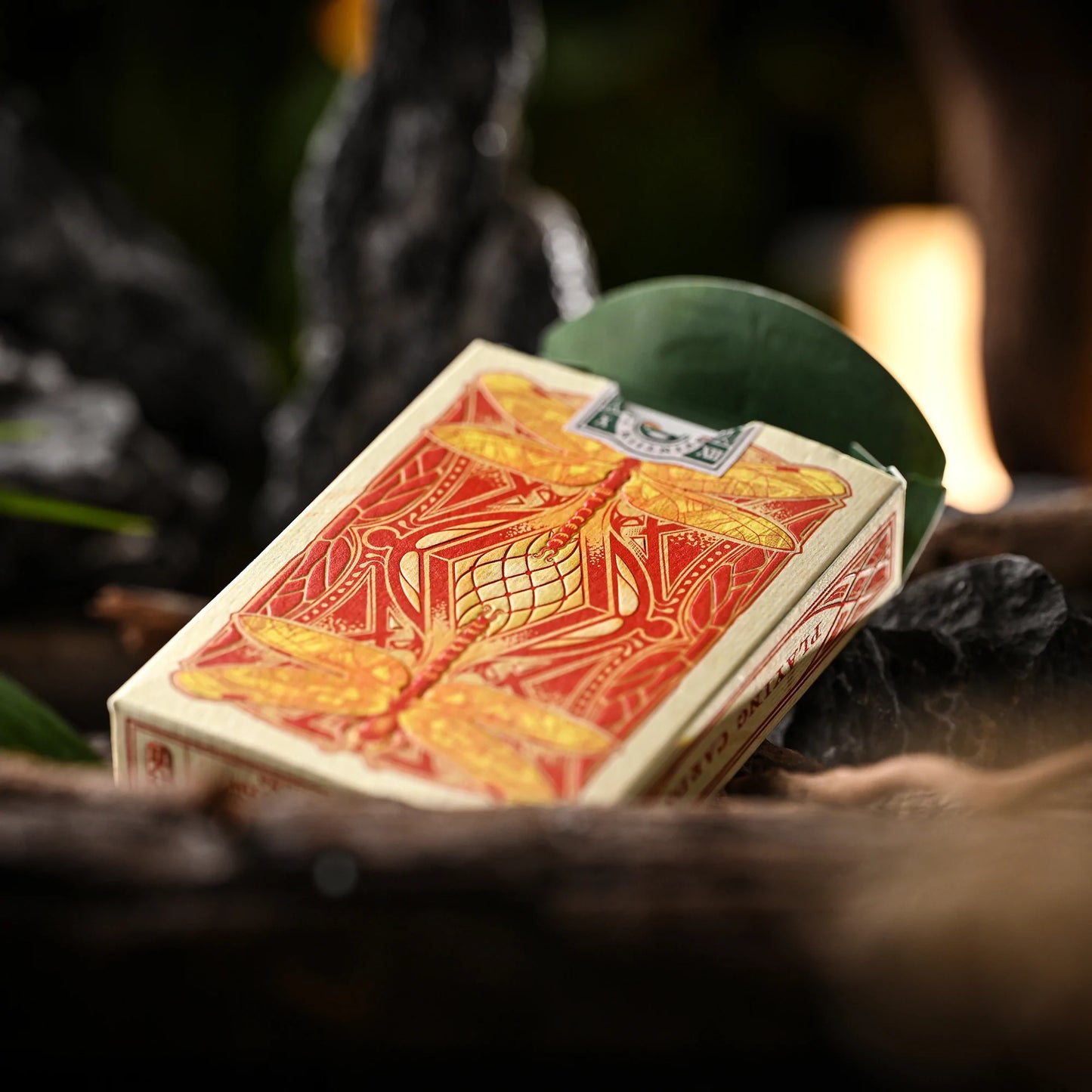 Notorious Gambling Frog (Orange) Playing Cards by Stockholm17-Playing Cards-Wondercraft
