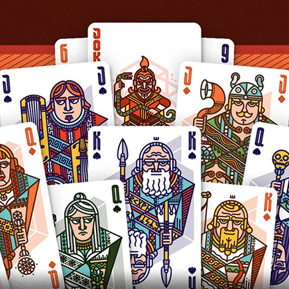 Odin Limited Edition Walhalla Playing Cards-Playing Cards-Wondercraft