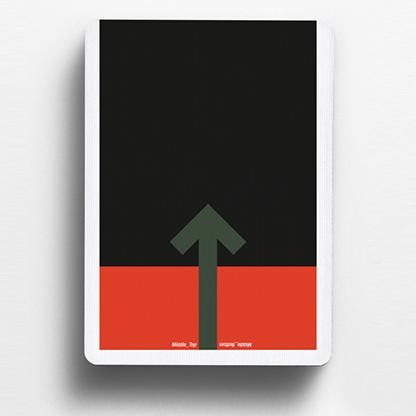 Offset Orange Playing Cards by Cardistry Touch-Playing Cards-Wondercraft