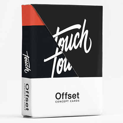 Offset Orange Playing Cards by Cardistry Touch-Playing Cards-Wondercraft