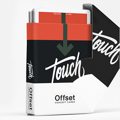 Offset Orange Playing Cards by Cardistry Touch-Playing Cards-Wondercraft