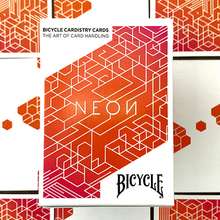 Orange Bump Neon Playing Cards by US Playing Card Co-Playing Cards-Wondercraft