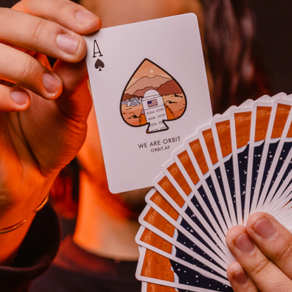 Orbit V8 Playing Cards-Playing Cards-Wondercraft