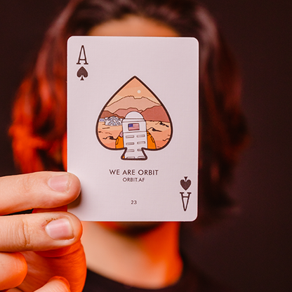 Orbit V8 Playing Cards - Parallel Edition-Playing Cards-Wondercraft