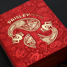 Paisley Royals (Red) Playing Cards by Dutch Card House Company-Playing Cards-Wondercraft