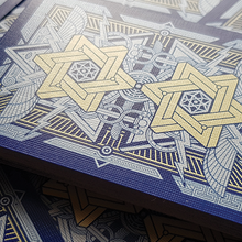 Pantheon Azure Playing Cards by Giovanni Meroni-Playing Cards-Wondercraft