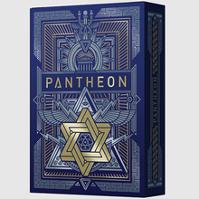 Pantheon Azure Playing Cards by Giovanni Meroni-Playing Cards-Wondercraft