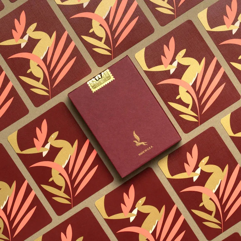 Peau Doux, Deer Back, Art of Play-Playing Cards-Wondercraft