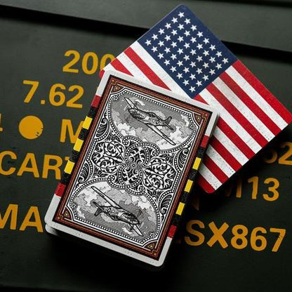 Peter Dash Flash - P51 Mustang Playing Cards by Kings Wild Project Inc.-Playing Cards-Wondercraft